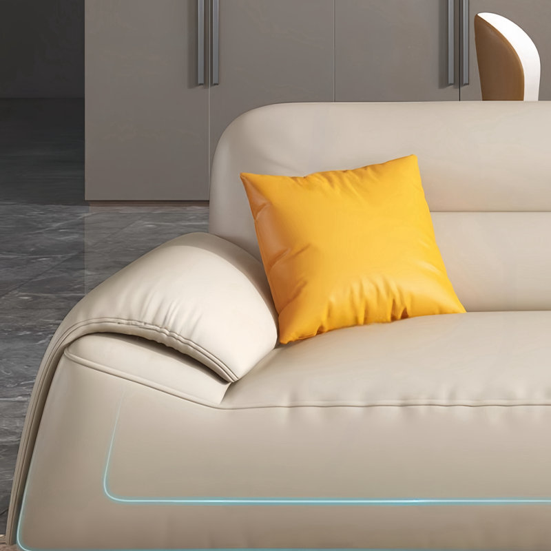 Modern Light Simple Real Cowhide Sofa