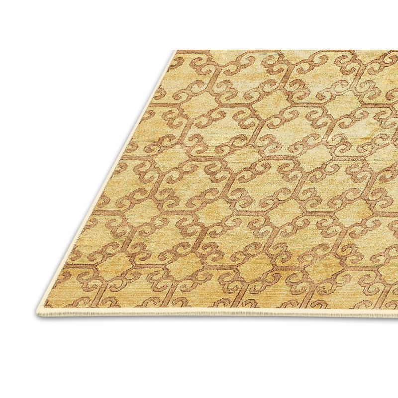 Abdyl Abstract Indoor Rug, Runner 2' x 5'