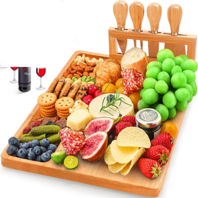 Cheese Platter And Knife Set