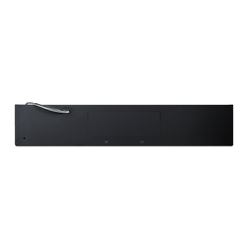 Black Stainless Steel Convertible Under Cabinet Range Hood