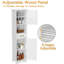 Grande armoire de rangement pour plancher de salle de bain