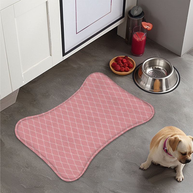 Chic Whispers - 1 Piece Bone Shape Feeding Mat