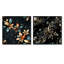 Harlow - Ensemble de 2 collages carrés abstraits-101847438-101847439
