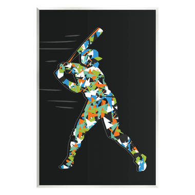 Wallhogs Martial Arts Lunge Silhouette Cutout Wall Decal 