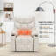 Fauteuil de massage chauffant en similicuir-1181779042