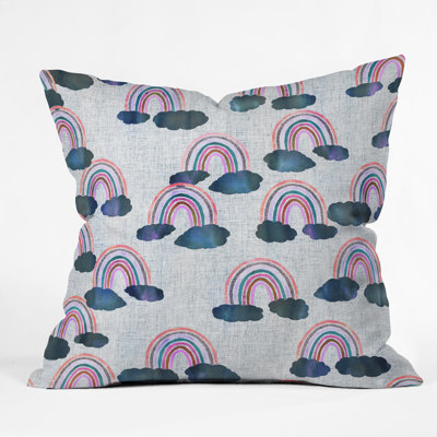 Coussin décoratif intérieur/extérieur schatzi brown just rainbows