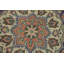 Tapis traditionnel rétro en laine à motif floral 7 x 10