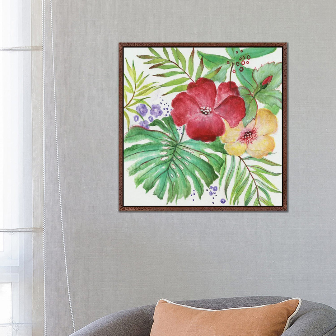 Tropical Blooms von Tava Studios - Galerie-verpackte Leinwand Giclée