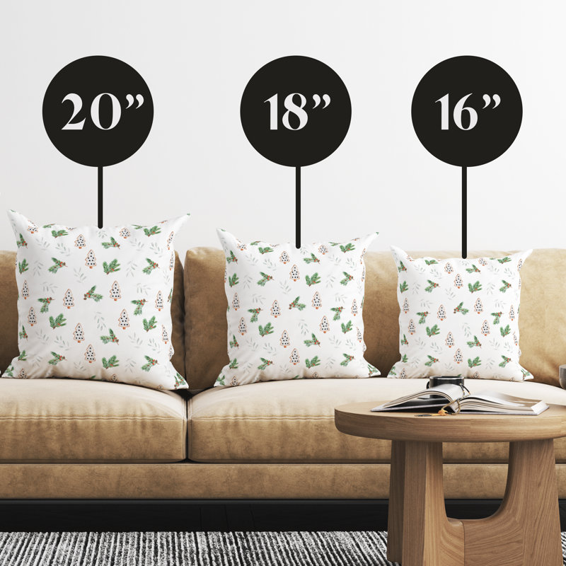 Housse de coussin Cookie Tree, H 16 po x l 16 po