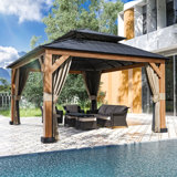 15 Ft. X 13 Ft. Aluminum Patio Gazebo