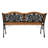 Ade Powder Coated Steel Outdoor Bench