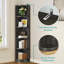 Clarklake Corner Shelf Unit, Small Bookcase-1726775570