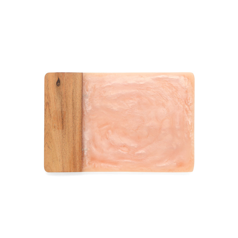 Wrought Studio™ Ayham Resin Serving Dish, Pink