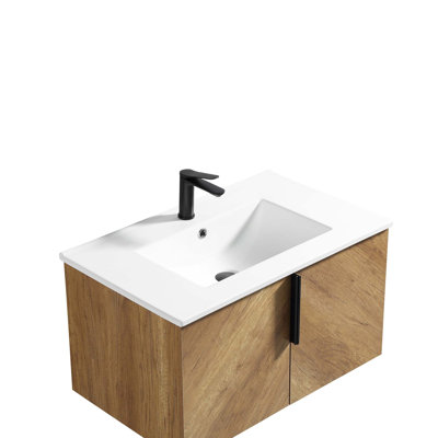 Eco-Friendly Bathroom Vanity with Matte Finish