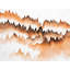 Ensemble de 4 napperons en polyester tressé - Mountain of Fir Trees