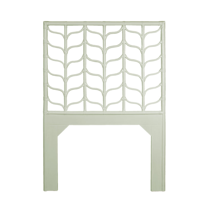 Tête de lit Ivy Collection, Lit simple, Vert céleri