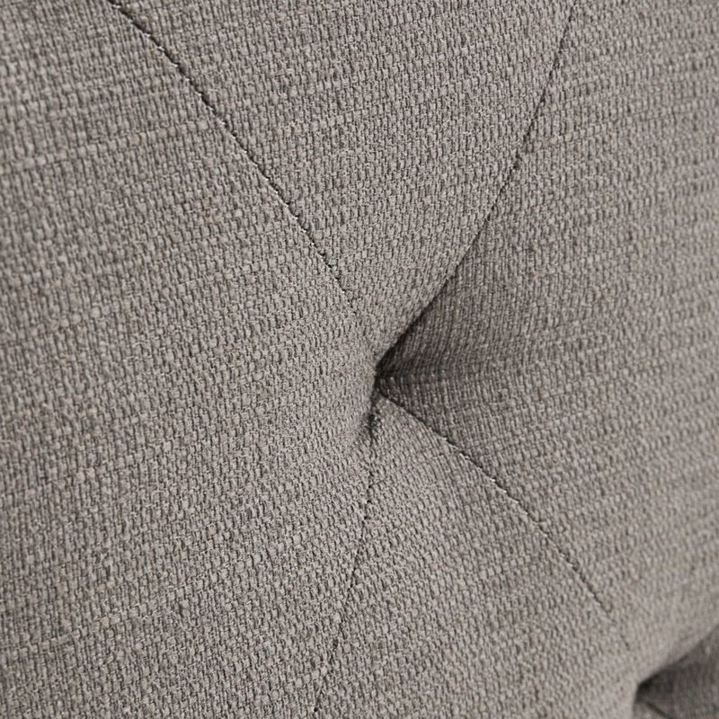 Fauteuil pivotant Classic Taupe - structure en bois massif, rembourrage confortable, structure d'apparence élégante, apparence professionnelle,
