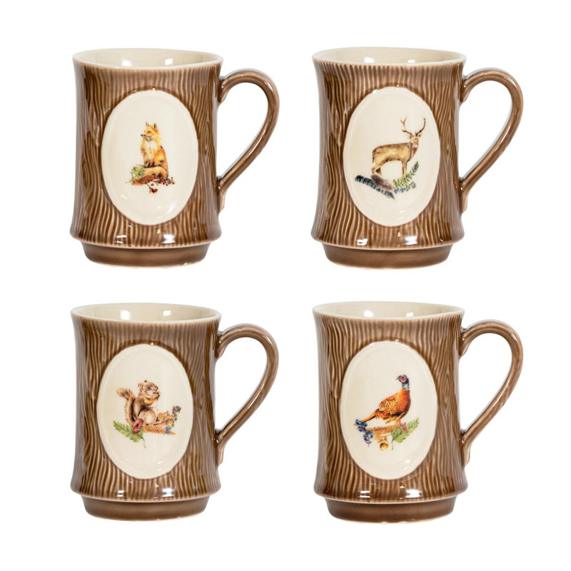 Forest Walk Animal Mug Assorted