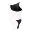 Vase Witta - noir et blanc - grand