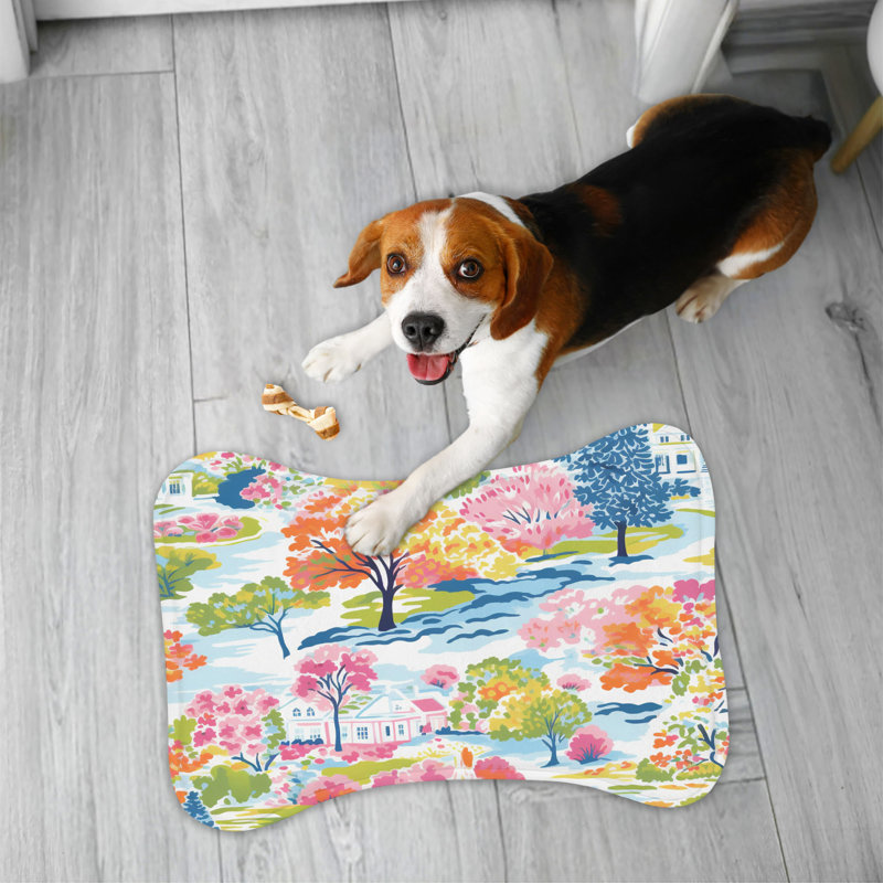 Tapis d'alimentation en os 3 pièces Preppy Fall View, 14"