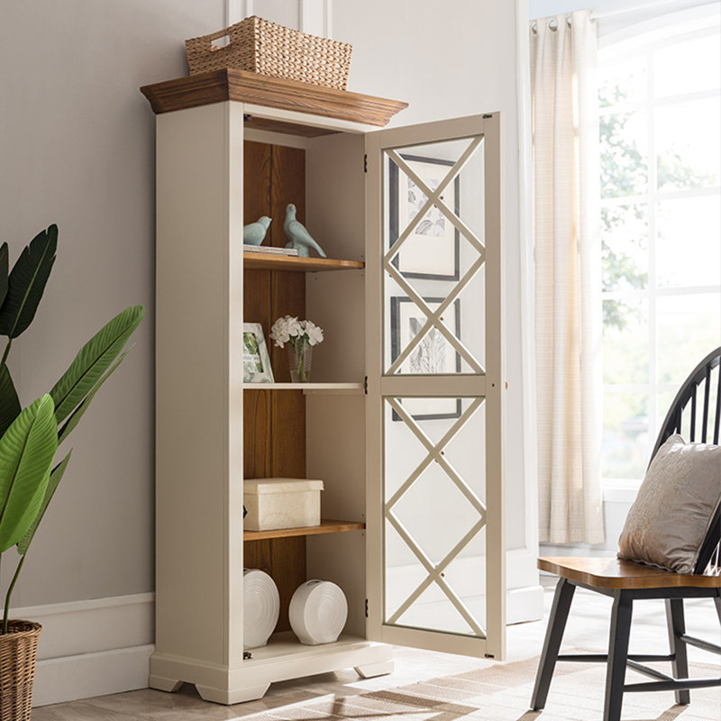 American style light luxury bookcase