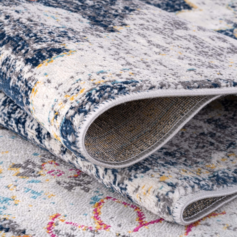 Marrakech Vintage Rugs in Multicolour | 470, Rectangle 160 x 230cm