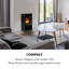 Klarstein 39cm W Black Electric Stove