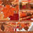 72" Fall Maple Leaf Embroidered Table Runner