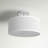 Ralston 13" W 2-Light Dimmable Semi-Flush Mount with Fabric Drum Shade-1669078316