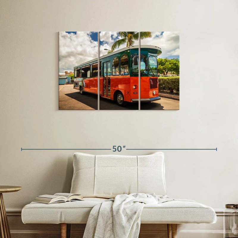 Key West Trriot Bus, H 24 po x l 38 po