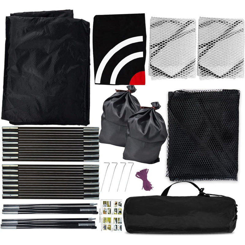 GaGalileo Fabric Goal with Carrying Case