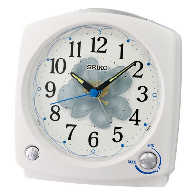 QHP012WLH Modern Alarm Clock, White