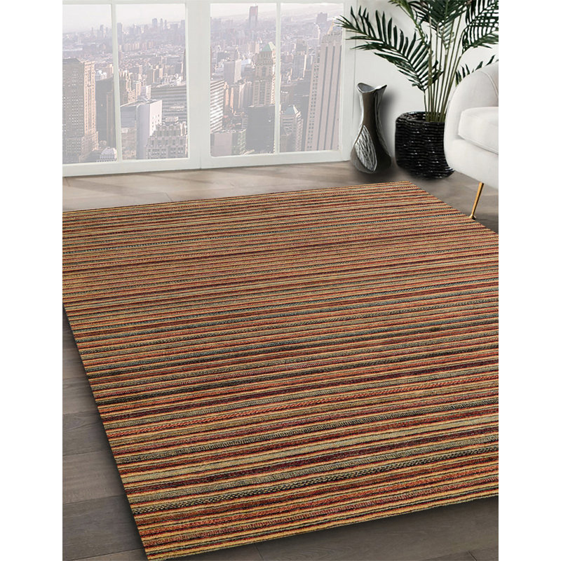 Abstract Indoor Rug, Square 4'