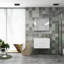 Meuble-lavabo mural 32 po blanc brillant-614455005
