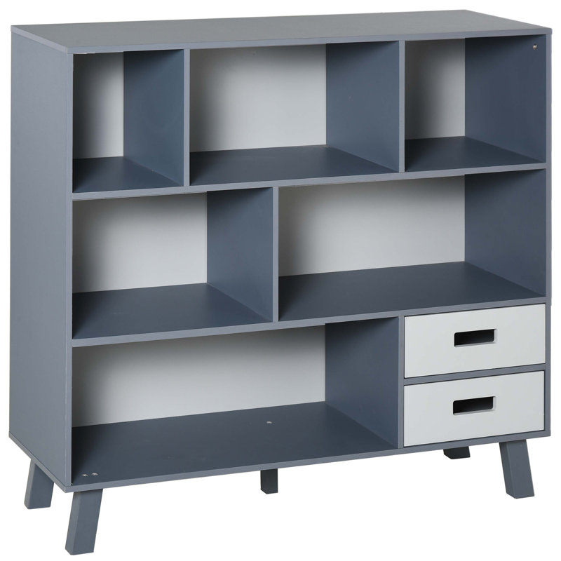 Bibliothèque standard H 37,75 "x l 41,25" Laurencho, Gris