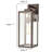 Caitelyn 1 Light 17" Tall Outdoor Wall Sconce-1175215184