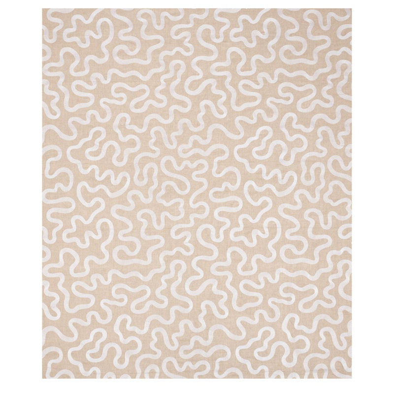 Riley Embroidery Fabric, Ivory/Natural
