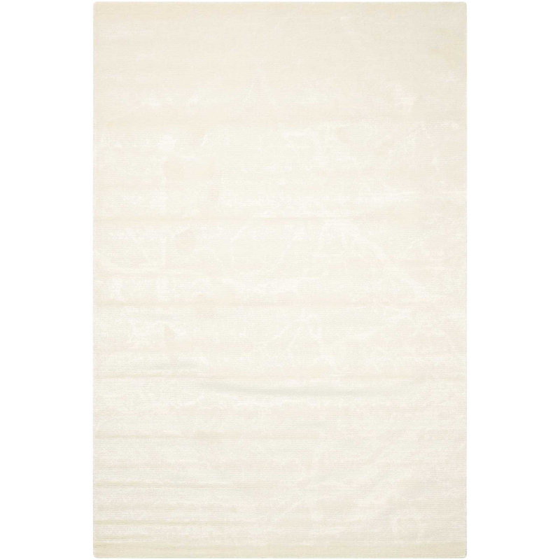 Tapis blanc moderne Cannes, Rectangle 7 pi 9 po x 9 pi 9 po