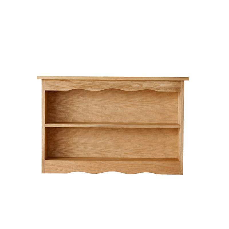 27.56" Japanese minimalist brown oak solid wood wall-mounted hanging cabinet, sideboard wall storage cabinet
