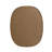 Sabine Metal Curved Oval Wall Mirror-1451160151-1451160148