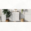Meuble-lavabo flottant avec lavabo en céramique