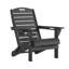Chaises d'extérieur pour foyer d'extérieur pliables en PEHD résistant aux intempéries avec porte-gobelet Adirondack-111030215