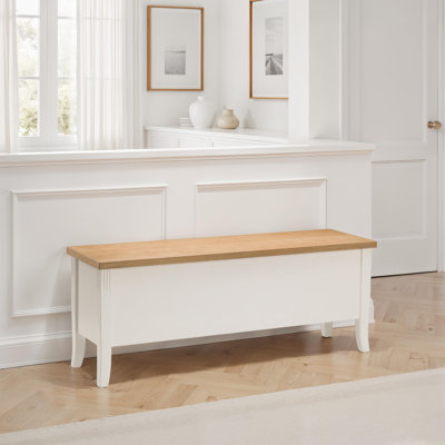 Conklin Upholstered Bench with Flip Top