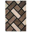 Tapis à motif géométrique abstrait moderne pour le salon 6419 beige-1540811680