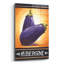 «Market Sign Aubergine» par Cathy Horvath-Buchanan, art mural en verre acrylique-1296430336