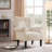 30.3" Wide Tufted Upholstered Armchair-636225405