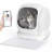 75L Extra Large Open Self-cleaning Smart Automatic Cat Litter Box With Mat & Liner for Multi Cats, App Control/Odor Removal/Safety Protection