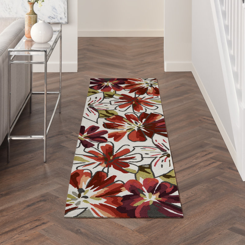 Yovana Floral Indoor Rug, Runner 2'3" x 8'