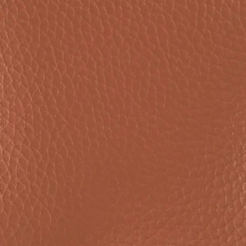 Chaise avec accoudoirs de salle à manger en cuir Vegan