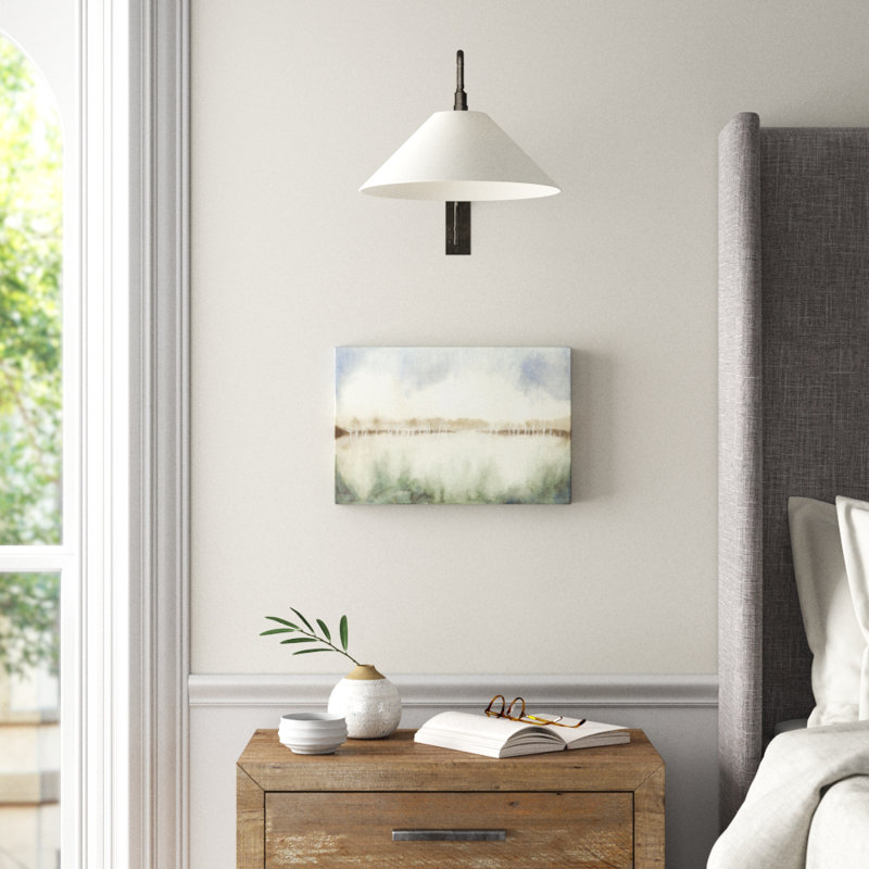 Mid Morning Mist I by Grace Popp - Painting Print, Wrapped Canvas, 30cm H x 46cm W